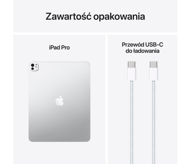APPLE iPad Pro 13" M5 512GB Wi-Fi Srebrny MDYM4HC/A - 1370485 - zdjęcie 10